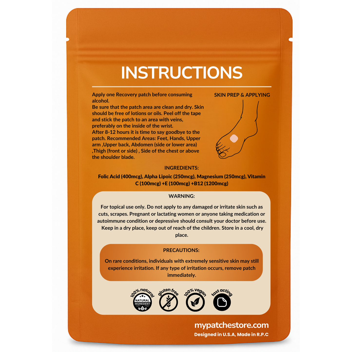 Nerve Patch - Comfort & Support Patch -