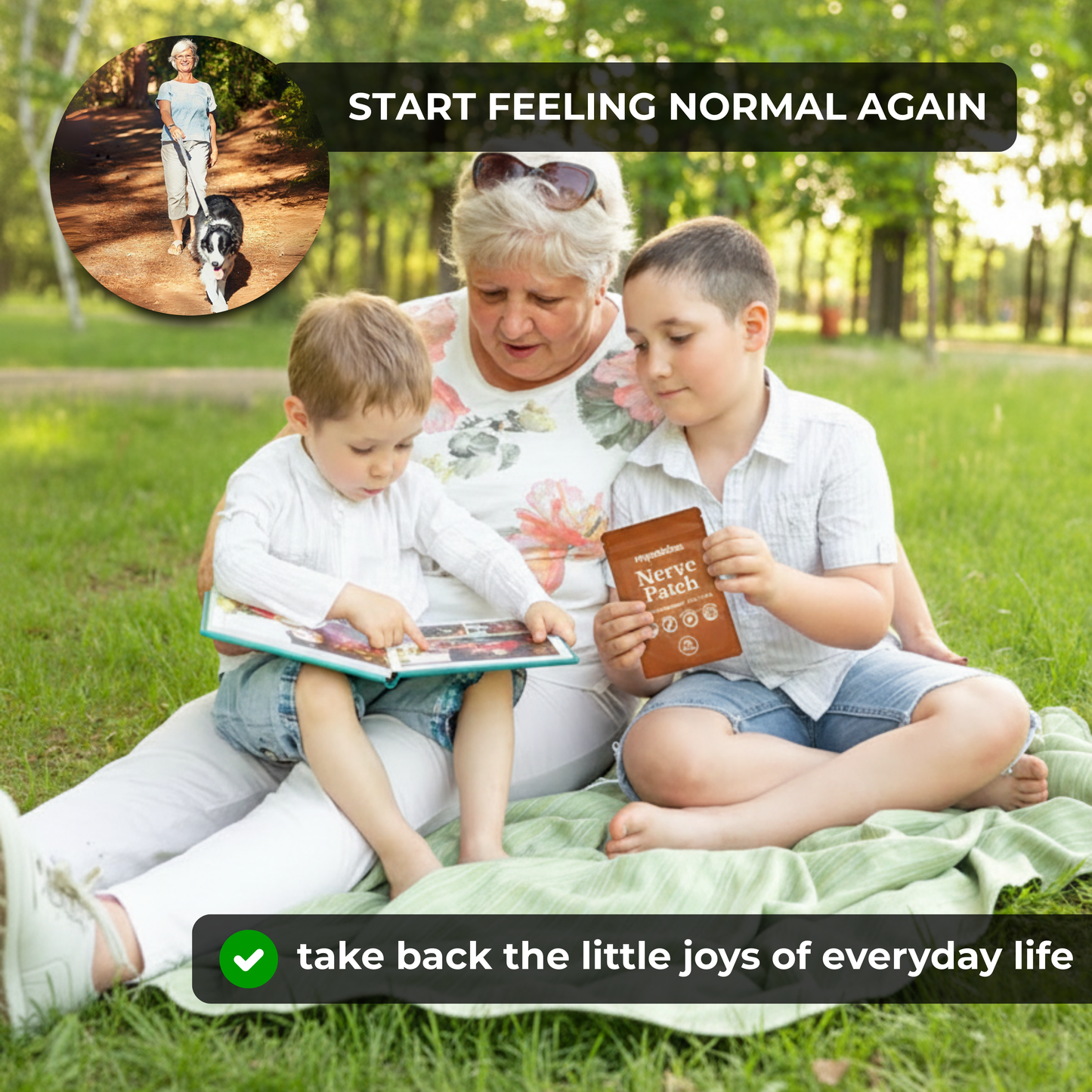 Nerve Patch - Comfort & Support Patch -