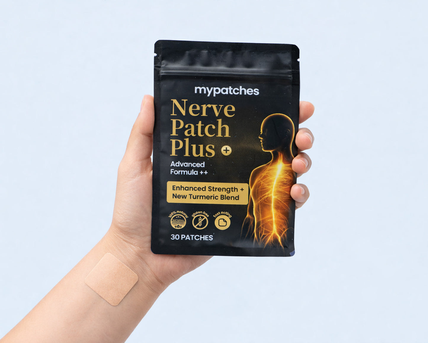 Nerve Patch Plus - Premium Daily Wellness Patch (30 pcs)